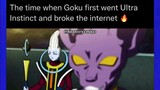 When Goku Unlock Ultra Instinct  🥶🥶