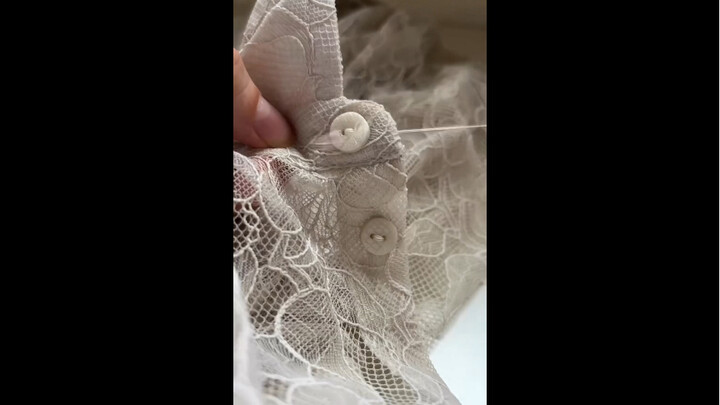 Such a perfect match—effortlessly harmonious! Polymer clay handmade buttons.