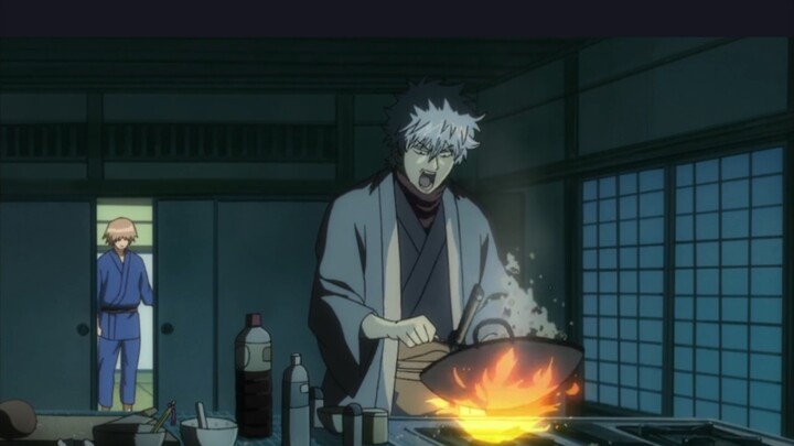 "Yin Sang: Sure enough, you still have to eat fried rice for midnight snack!"