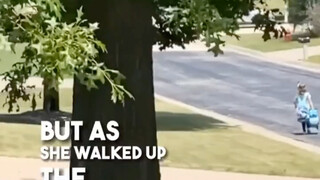 A baby running away from home!!