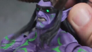 Bocah masa kecil! Review singkat action figure Herotoys Illidan Stormrage