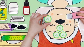 [Stop-motion animation] A sophisticated girl’s guide to preparing for a date: Perfect skin care at h