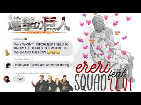 squad levi exposes the truth between ereri  | 1k x 5 subs special [aot]