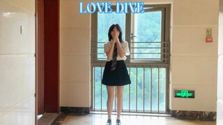 12岁全曲翻跳love dive李瑞位