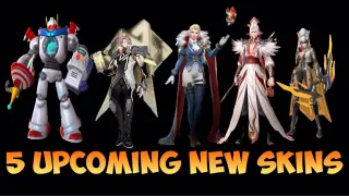 5 UPCOMING NEW SKINS IN MOBILE LEGENDS