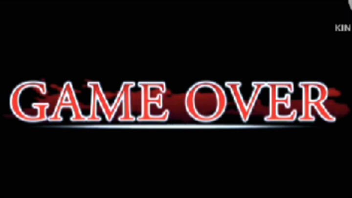 Melty Blood Actress Again Game Over Screen