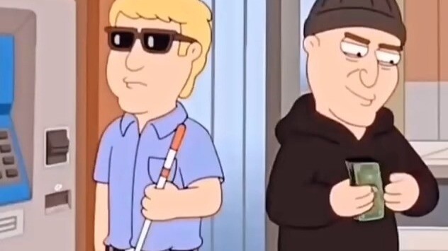 Why don’t blind people’s withdrawal amounts go missing?