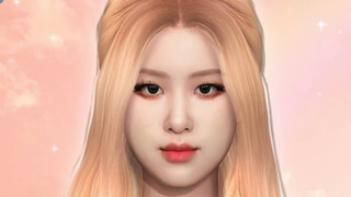 The Sims】Park Chaeyoung Rosé Mencubit wajah yang sangat realistis The Sims 4 membagikan video penang