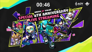 ×AOV 6th Anniversary Special Live Streaming - Garena AOV (Arena of Valor)