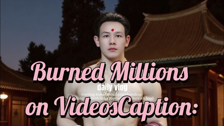 Burned Millions on VideosCaption: