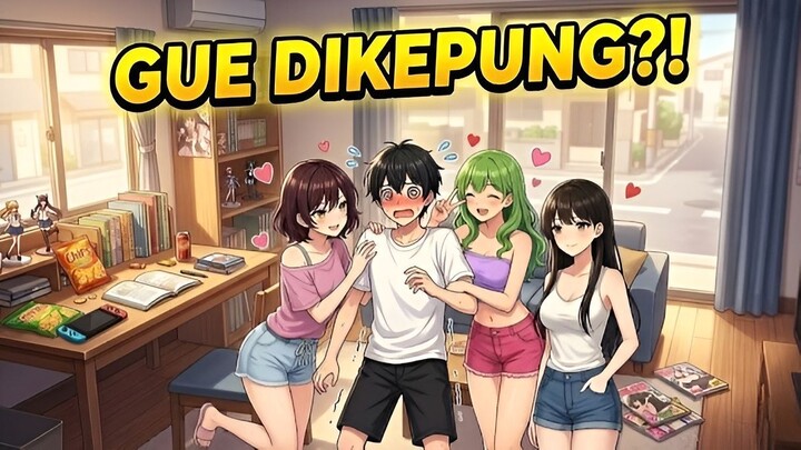 3 Cewek Sekaligus Mulai Deketin Gue!  [Ep5] Animasi Sekolah