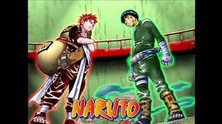 Rock Lee vs gaara pelea completa