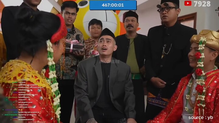 FULL ACARA NIKAHAN DI MARAPTHON ALOY JADI PENGHULU DADAKAN