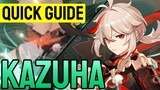 6 Minute Guide to Kazuha | Genshin Impact