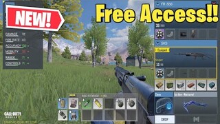 HOW TO ACCESS EARLY THE SKS to PLAY | Call of Duty Mobile