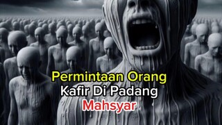 Permintaan Orang kafir dipasang masyar