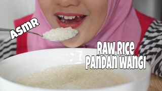 ASMR RAW RICE PANDAN WANGI || GIVEAWAY || BERAS PANDAN WANGI || ASMR INDONESIA