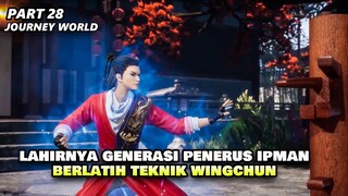 DIMULAINYA PELATIHAN TEKNIK WINGCHUN DENGAN SATU GERAKAN - ALUR CERITA DONGHUA MJTW episode 35