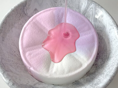 Dreamy girly vibes 💗 Romantic pink and purple 🦄🎀 Yogurt bowls you can chew and eat 🫧