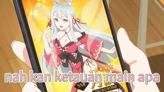 cewe lu cemburu Ama waifu game