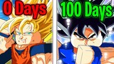 I SURVIVED 100 Days as GOKU in Roblox DRAGON BALL