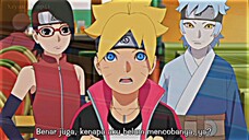 kocak Boruto🤣Sarada smpai kaget gtu🗿