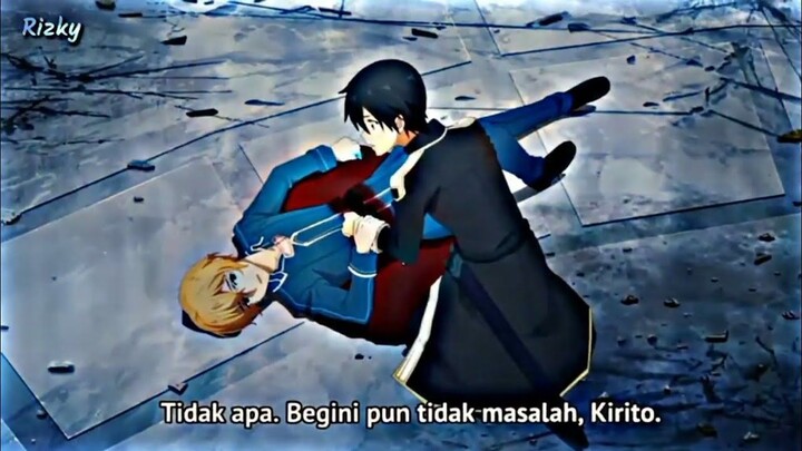 MOMENT SAD KEMATIAN SAHABAT KIRITO  SWORD ART ONLINE ️