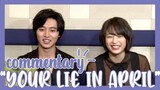 [ENG] "Your Lie in April" commentary cut with Yamazaki Kento & Hirose Suzu