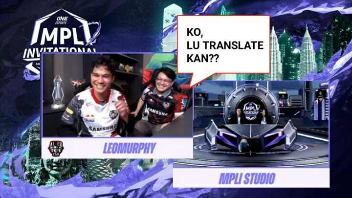 MOMENT NGAKAK AE LEO TAS TAS MURPHY MPL 2021, KO LU YANG TRANSLATE KAN?!
