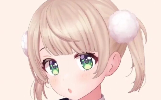时雨羽衣的3D形象展示视频