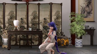 原神/MMD.雷电将军:书房简单的扭一下CHOCOLATE CREAM