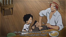 luffy di permainkan shanks