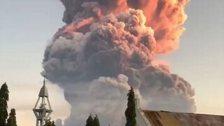 Mount Lewotobi Laki-laki in Indonesia has erupted 17 June 2025
