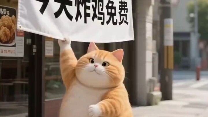 الدجاج المقلي من فانغ جي اليوم مجاني، لكن النتيجة...❗ جميع حقوق التفسير تعود إلى فانغ جي❗❗