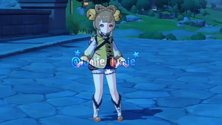 เก็นชินโอมแพกต์ Grass Loli Yaoyao แกะวิดีโอเครื่องจริง,
