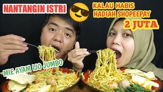 MIE AYAM IJO JUMBO - DIAN DITANTANG MAKAN SAMPAI HABIS HADIAH SHOPEEPAY 2 JUTA 🔥🔥🔥