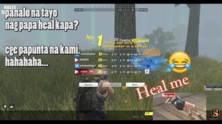 Rules Of Survival ( Panalo na nagpapa heal pa..hahaha Laughtrip!)