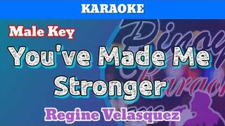 You've Made Me Stronger by Regine Velasquez (Karaoke : Male Key)