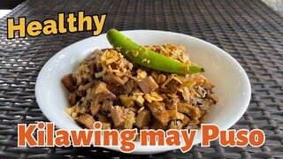 Kilawing puso at tokwa Vegan | Plant based