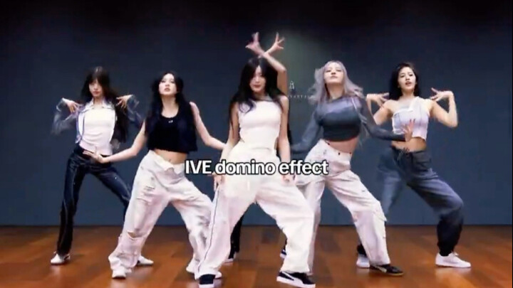 IVE编舞的domino效应