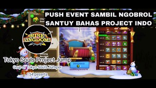 push event sambil ngobrol santuy bahas projek jumper nonton kvk