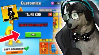 TAJNI KOD ZA FREE SPECIAL I LEGENDARY SKIN!! STUMBLE GUYS