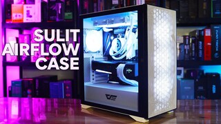 DARKFLASH DLX21 BUDGET Airflow Case & PC BUILD Timelapse ft RX 6800XT, Twister DX-240 & C6MS Fans