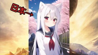 [NovelAi]AI眼中的部分国家形象一览