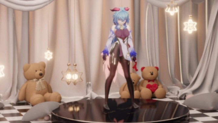 Ganyu's little legs must be very nice to suck hehehehe