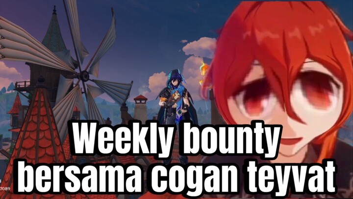 Temenin Explore #9 - Masih di monstadt nih gais, Ayok selesaikan bounty mingguan :3 | Genshin impact