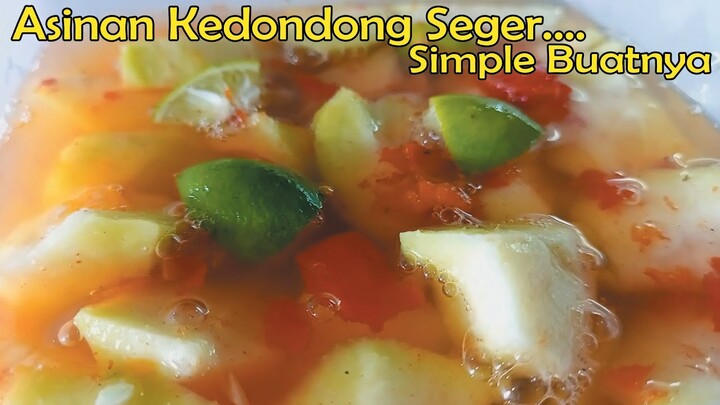 Cara Buat Asinan Kedondong yang Segar Banget