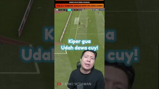 MOMEN KOCAK WINDAH BASUDARA TERLALU SOMBONG DENGAN KIPER PUNYA KENA KARMA #shorts #windah #fifa23