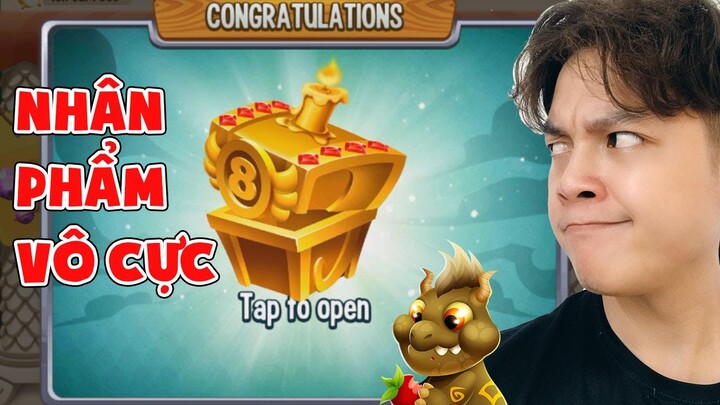 Bỏ 800 GEMs Mở Rương Nhận Ngay Siêu Rồng Huyền Thoại Titan Và HEROIC Khủng || Vũ Liz Dragon City