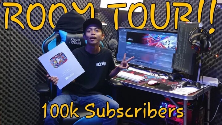 KRISNA PRADANA ROOM TOUR-KAMAR GAMING!!